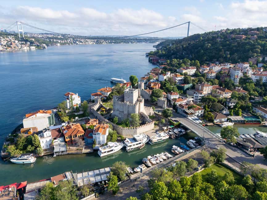 Istanbul: Boat Cruise w/ Snacks & Anatolian Fortress Visit - The audio guide on your phone: 9 languages, your pace, and better context
