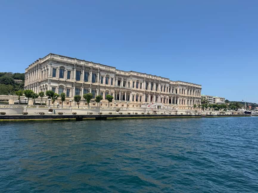 Istanbul Bosphorus: 3-Hour Day Cruise's with Asian Side Stop - Dolmabahçe, Çırağan, and the Bosphorus Bridge Moment