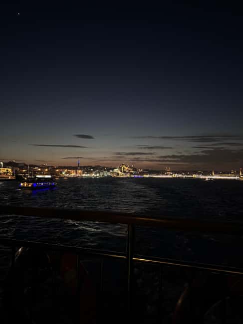 Istanbul: Bosphorus Cruise By Night - European to Asian, Bebek to Rumeli Hisarı