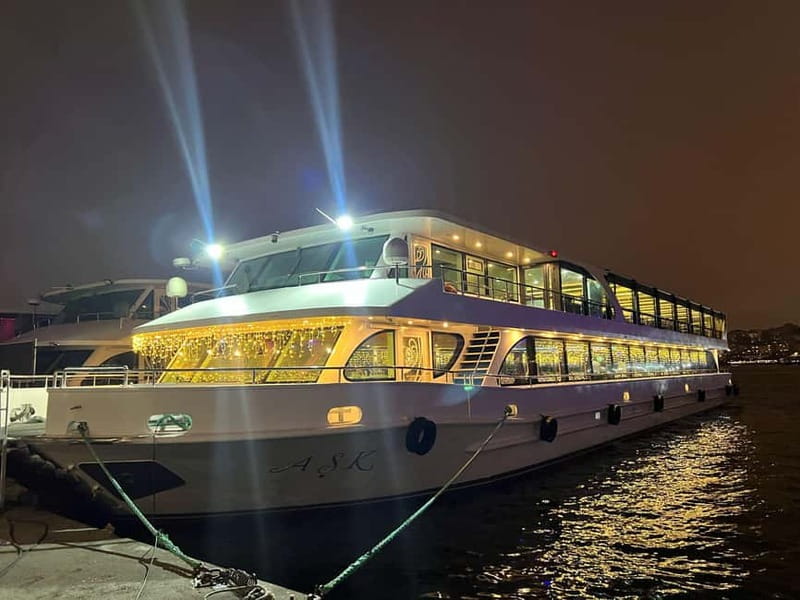 Istanbul: Bosphorus Cruise Dinner, Show & Alcoholic Drinks - What you get on the Bosphorus: dinner, music, and night views
