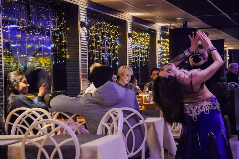 Istanbul: Bosphorus Cruise Dinner, Show & Alcoholic Drinks - Entertainment on board: live music, Turkish folk dances, and belly dancing