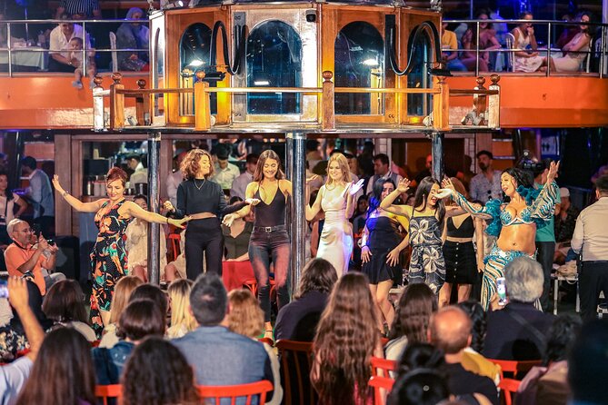 Istanbul Bosphorus Dinner Cruise: Live Folk Dance & DJ Experience - Folk Dance, Belly Dance Participation, and the DJ Turn