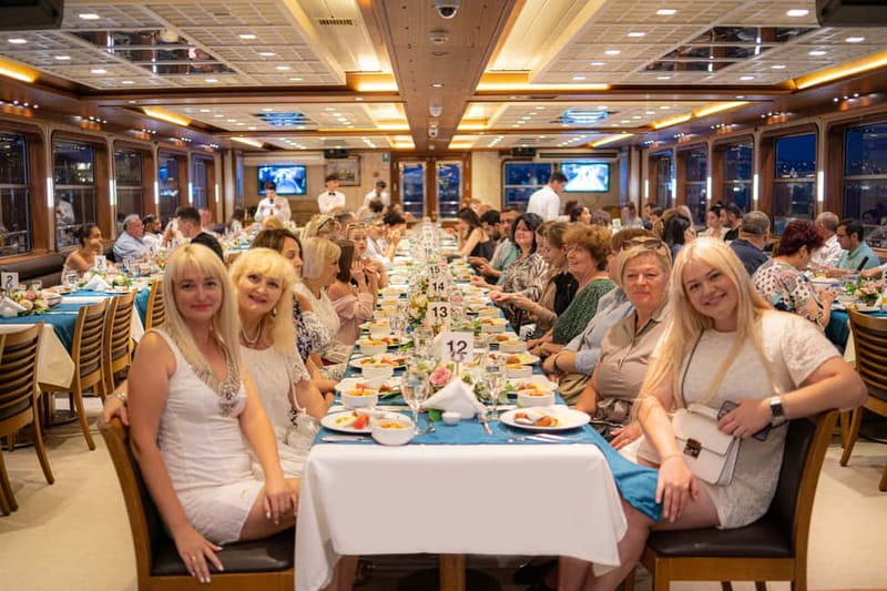 Istanbul: Bosphorus Dinner Cruise & Turkish Night Show - The Route at Night: Dolmabahce, Ortaköy, Fortresses, and Maiden’s Tower