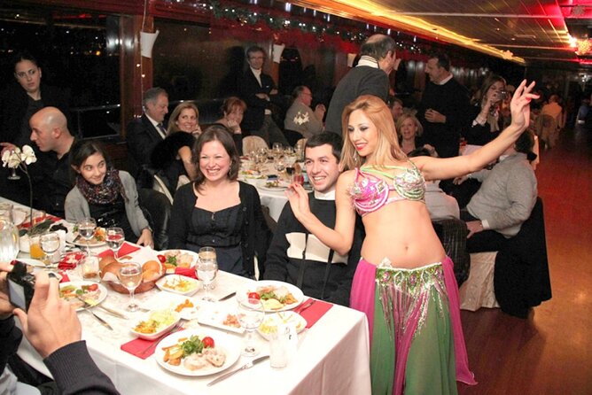 Istanbul Bosphorus Dinner Cruise Turkish Night Show All inclusive - How the evening runs, from Beyoğlu pickup to dinner onboard