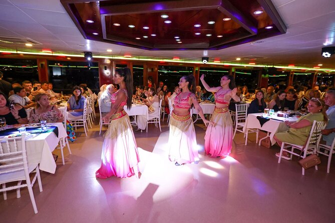 Istanbul Bosphorus Dinner Cruise with Drinks and Shows - Dinner, Drinks, and What the Menu Tends to Be Like