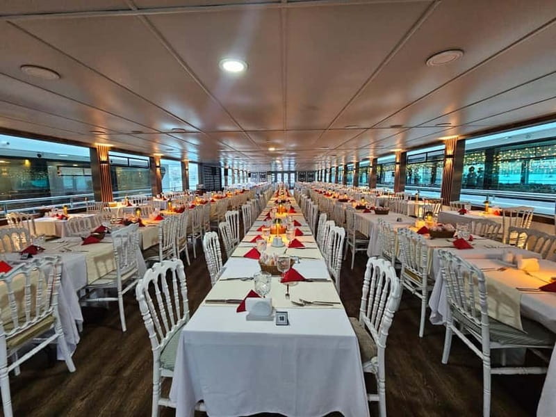 Istanbul: Bosphorus Dinner Cruise with Live Entertainment - Getting On Board: The Mega Lüfer and the Kabataş Pier