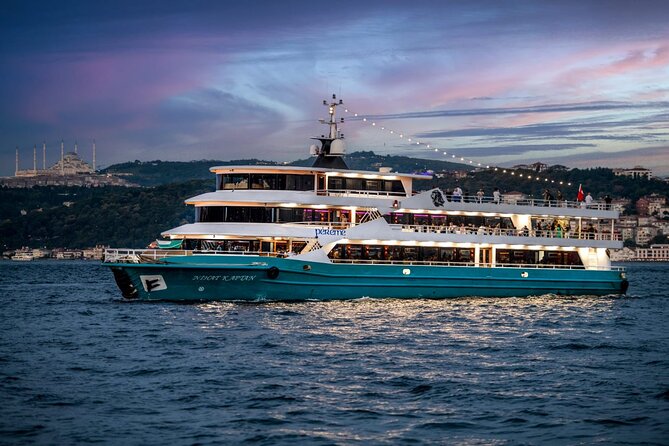İstanbul Bosphorus Dinner Cruise with Traditional Turkish Show - Dinner and soft drinks: good value, but set your expectations