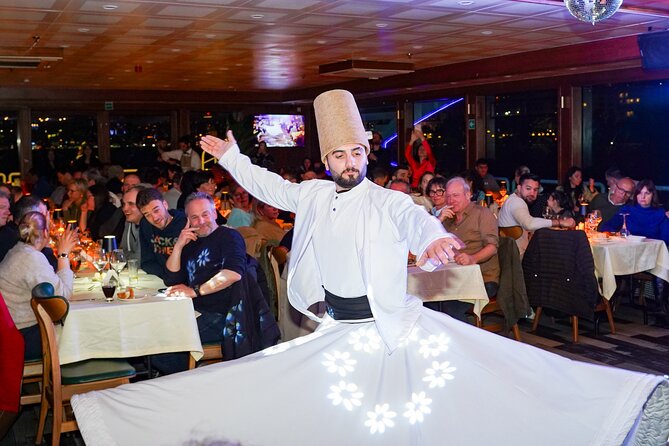 Istanbul Bosphorus Dinner Cruise with Turkish Night Show - Ortaköy coastline and the 15 July Martyrs Bridge: your photo route on the water