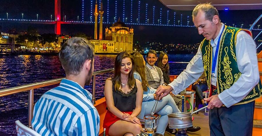 Istanbul: Bosphorus Night Dinner Cruise with Private Table - The Istanbul route you will see, from Dolmabahce to Maiden’s Tower