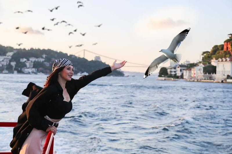 Istanbul: Bosphorus Sightseeing Cruise Tour with Audio Guide - The route lesson: seeing Europe and Asia in one smooth ride