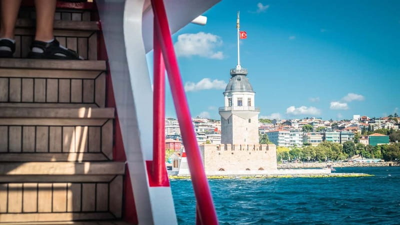 Istanbul: Bosphorus Sightseeing Cruise Tour with Audio Guide - Rumeli Fortress to Fatih Sultan Mehmet Bridge: the geography turns dramatic