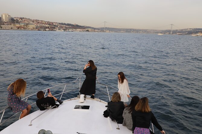 Istanbul Bosphorus Sunset Cruise on a Luxurious Yacht - Crossing to the Asian shore: yogurt, palaces, and the second-half skyline