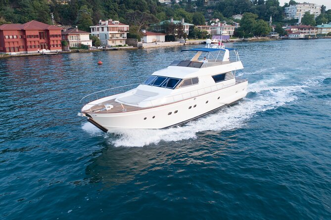 Istanbul Bosphorus Sunset Cruise on the Luxury Yacht - Rumeli Fortress, Fatih Sultan Mehmet Bridge, and the feeling of strategy