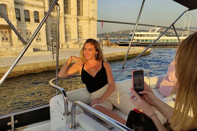 Istanbul Bosphorus Sunset Cruise with Wine on a Luxury Yacht - A 2-hour Istanbul Bosphorus sunset cruise that fits real life