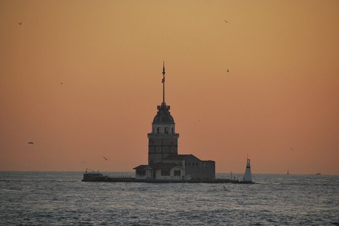 Istanbul: Bosphorus Tour With Whirling Dervish Show - Maiden’s Tower near Üsküdar: a tiny island icon