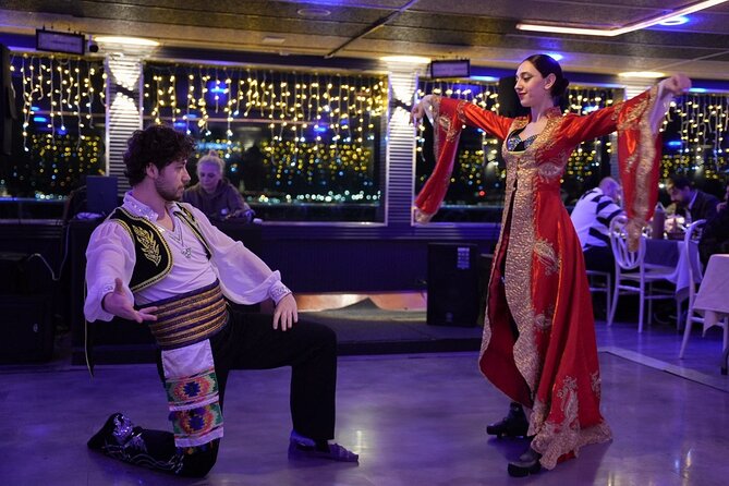 Istanbul by Night: All Inclusive Bosphorus Dinner Cruise & Drinks - Live entertainment lineup, from whirling dervishes to a dance floor
