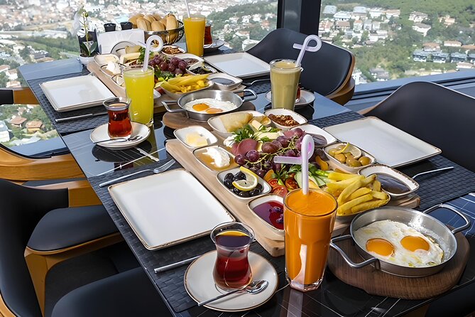 Istanbul Camlica Tower: Private Entry, Transfer & Dine Choices - Meals With the View: Turkish Coffee, Dessert, Breakfast, and Dining Options