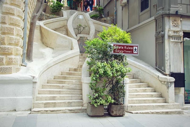 Istanbul City Walk: Galata Tower, Istiklal Street & Karaköy - Camondo Stairs and the ending walk toward Tünel
