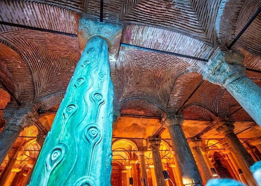 Istanbul Combo:Topkapi Palace,Basilica Cistern & Blue Mosque - Basilica Cistern: The Underground Palace and the Medusa Heads