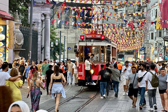 Istanbul Culinary Tour: Local Hotspots and Gourmet Street Foods - Riding the funicular and learning how Istanbul moves