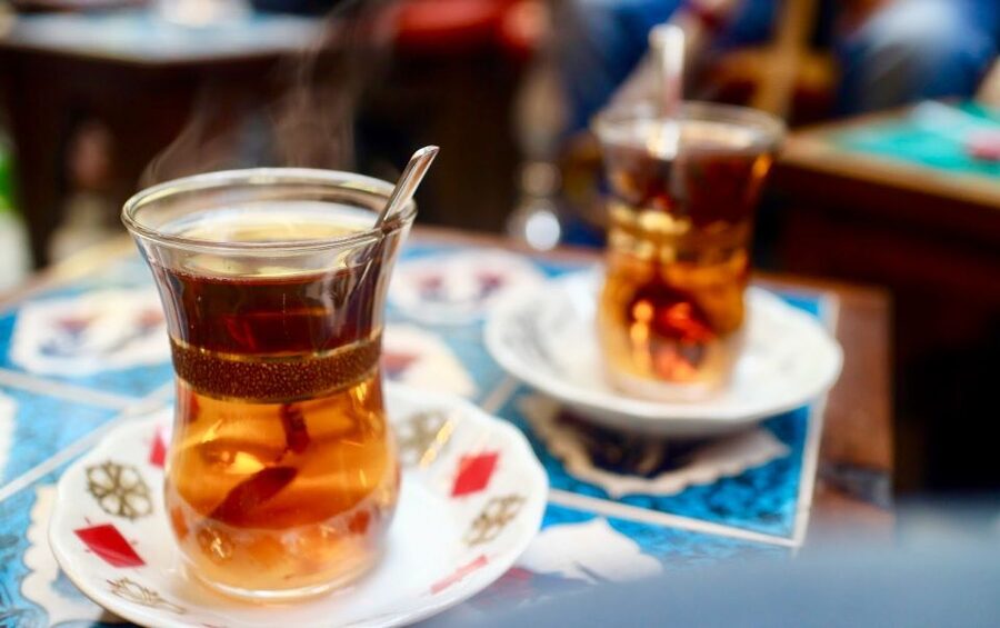 Istanbul Culinary Tour: Local Hotspots & Gourmet StreetFoods - The Tea Start at İstiklal Street, Turkey’s Hospitality in a Glass