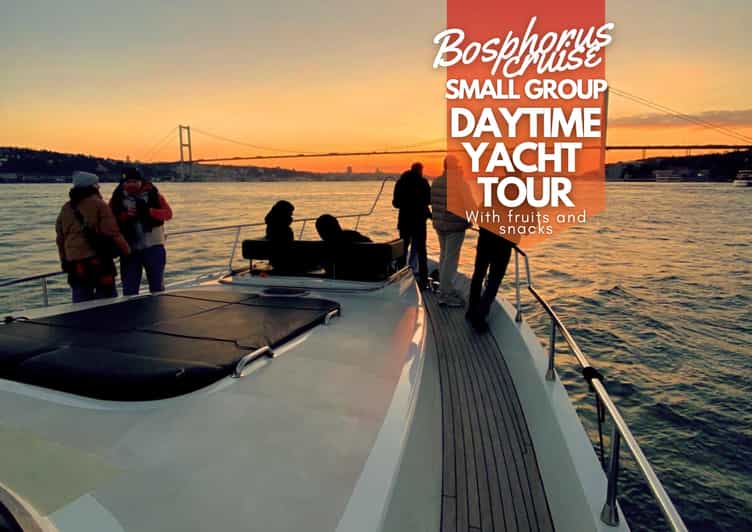 Istanbul: Daytime Bosphorus Yacht Cruise with Fruit & Snacks - What the yacht experience feels like in real life