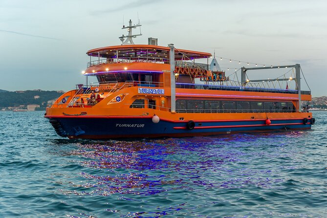 Istanbul Dinner Cruise with Dinner & Entertaintment Private Tables - Key highlights