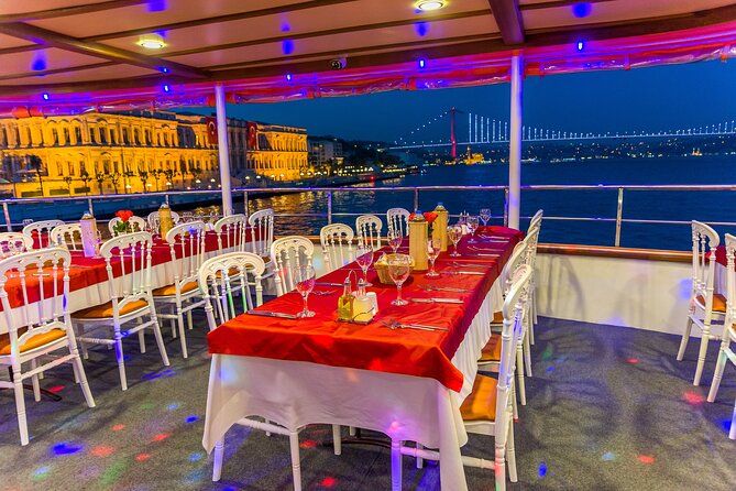 Istanbul Dinner Cruise with Dinner & Entertaintment Private Tables - Ortaköy’s Büyük Mecidiye Camii: a postcard mosque with real details