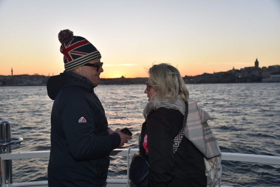 Istanbul: Explore Bosphorous on a Sunset Boat Cruise - Passing the Bosphorus Bridge and the shoreline details that make the strait feel real