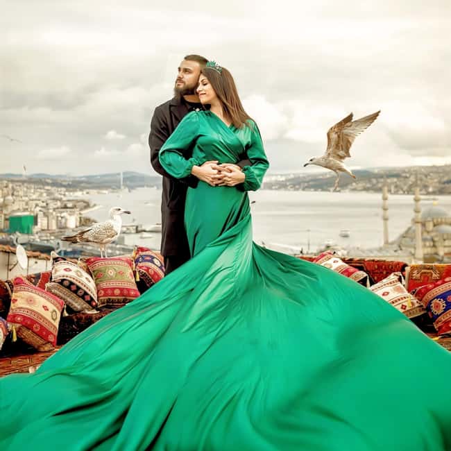 Istanbul: Flying Dress Photoshoot at Rooftop Terrace - FAQ