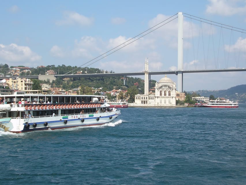 Istanbul Half-Day Tour and Bosphorus Cruise - Ortakoy and Bosphorus Bridge: classic views with just enough time to breathe