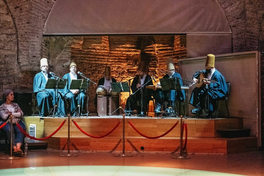 Istanbul: Hodjapasha Whirling Dervishes Show & Exhibition - The 1-hour ceremony flow, from classical music to the seven-part Sema