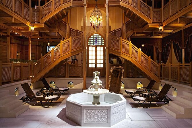 Istanbul Luxury Sultan Hamam: Zevk-i Sefa - Warmest quarter scrubbing: the part you will feel (in a good way)
