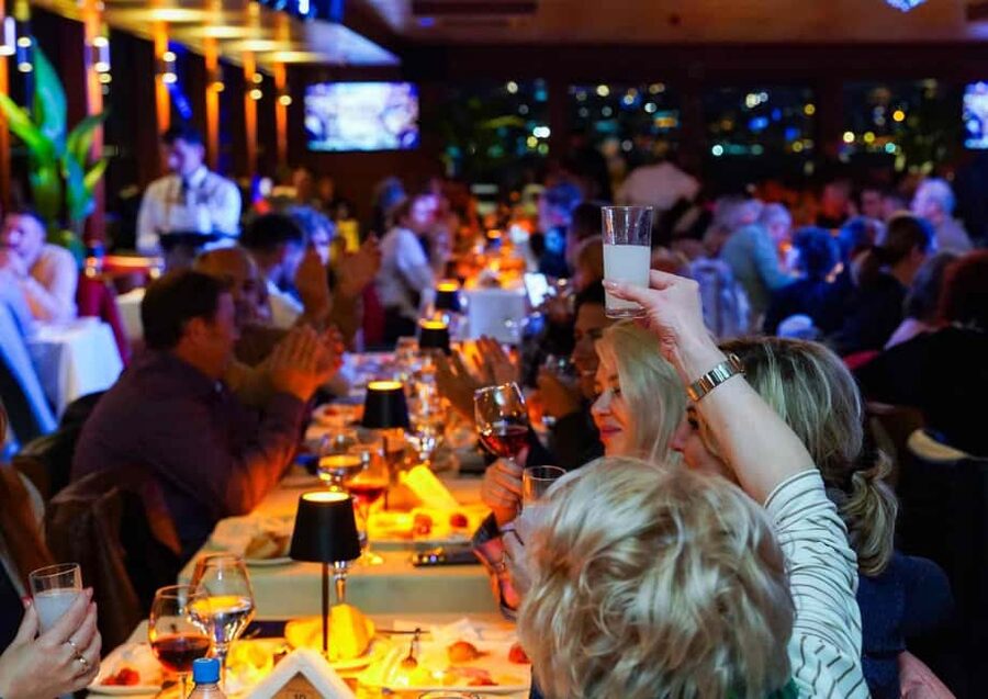 Istanbul: Magic of Bosphorus, Full Meal & Turkish Night Show - Entertainment schedule: belly dance, dervish, and a DJ finish