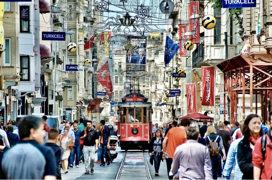 Istanbul Modern City: Taksim to Galata With Secret Passages - How the tour escapes Istiklal Avenue crowds