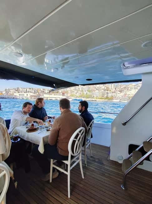 Istanbul: Morning Bosphorus Yacht Cruise w/Turkish Breakfast - The route along the Bosphorus: palaces, mosques, and bridge views in 2 hours