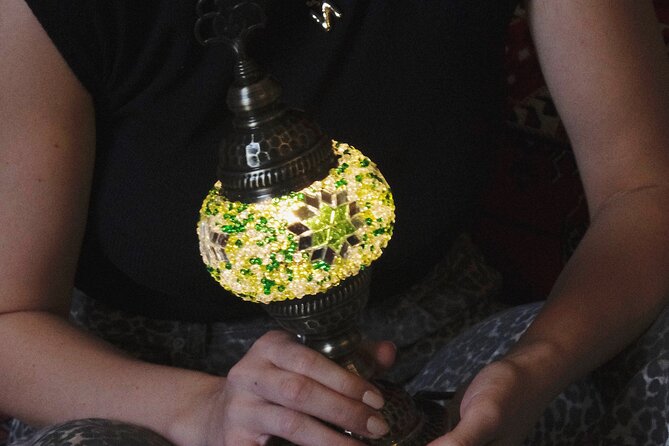 Istanbul Mosaic Lamp Workshop in Grand Bazaar - Included drinks and treats: Unlimited tea, plus the small variability
