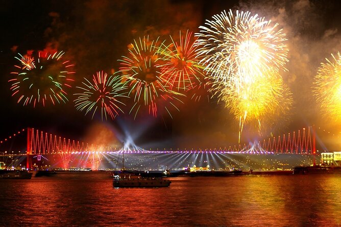 Istanbul New Year's Eve 2027 Dinner and Party Cruise on Bosphorus - Boarding timeline: start at 9:00 pm, then settle into the show rhythm