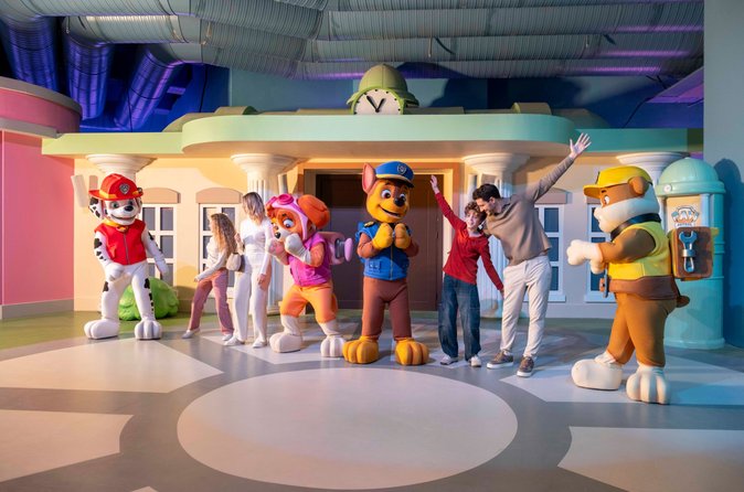Istanbul Nickelodeon Play Tersane Admission Ticket - Stop inside the park: Bikini Bottom, Dora’s Rainforest, Adventure Bay, and TMNT