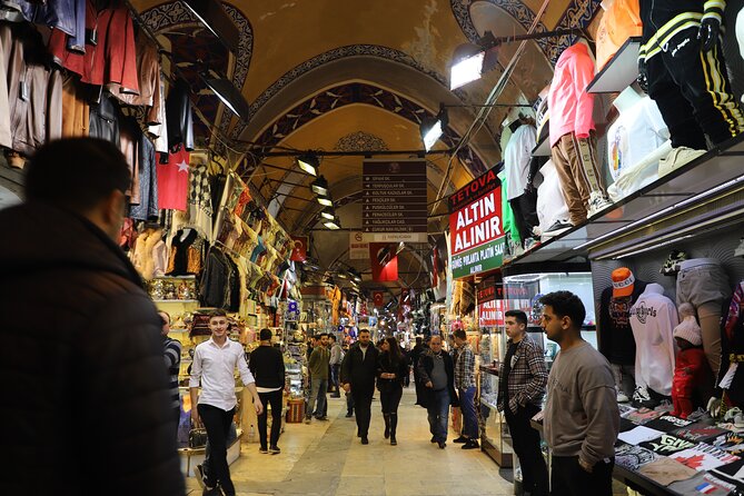 Istanbul: Old City Tour Full Day with Lunch - Grand Bazaar: where the shopping time really goes