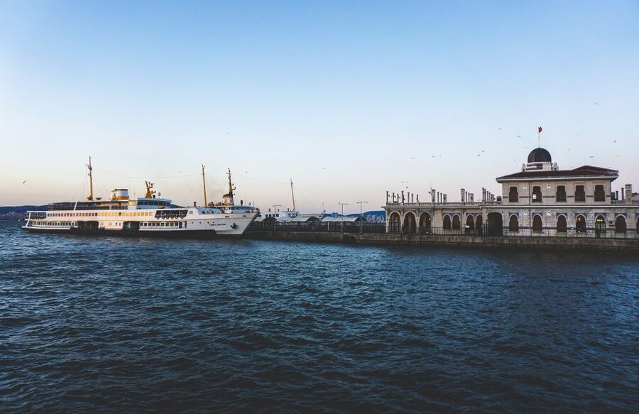 Istanbul: Princes' Islands Cruise w/Music, Lunch & Transfer - The swim break: deep-blue water away from Istanbul crowds