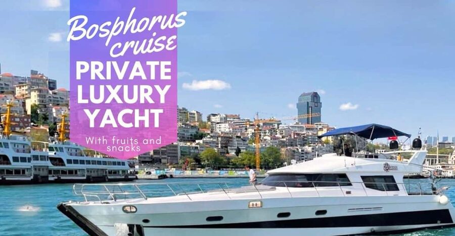 Istanbul: Private Bosphorus Cruise on Luxury Yacht - Service on board, from Turkish tea to photo help