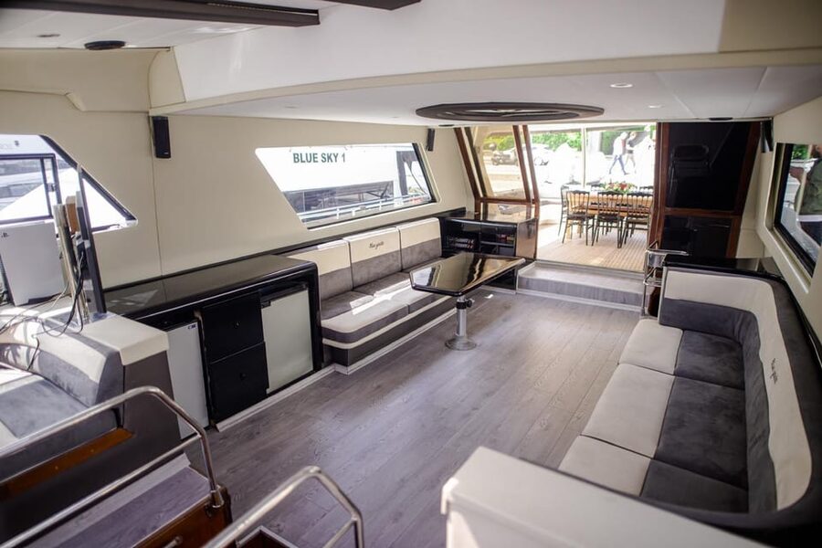 Istanbul: Private Bosphorus Tour On Luxury Yacht Pre #7 - The cruise route: bridges, fortresses, and skyline framing