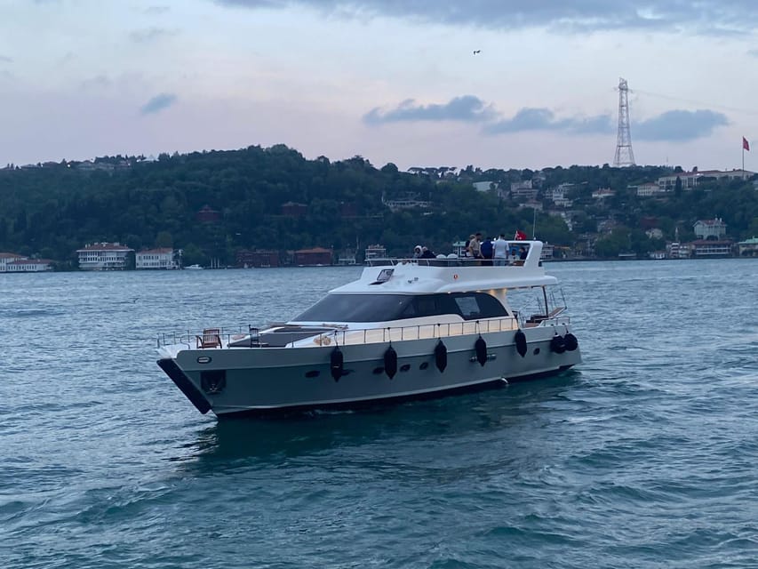 Istanbul: Private Bosphorus Tour On Luxury Yacht Pre #7 - Maiden’s Tower and the palaces: the views you’ll remember later
