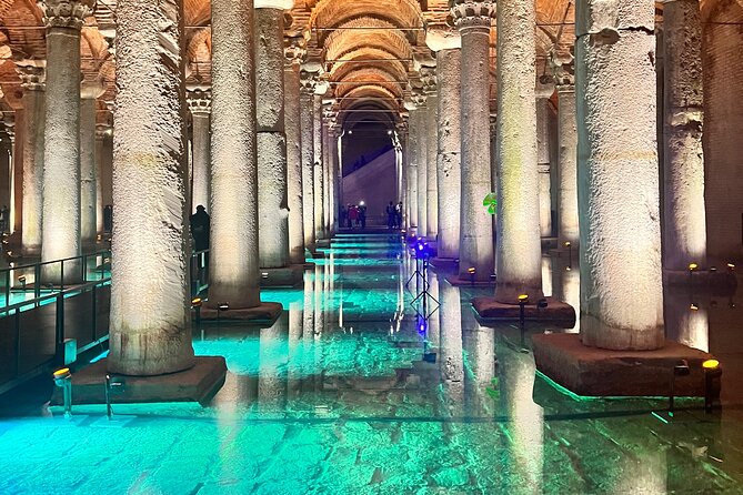 ISTANBUL SIGNATURE : Private Full-Day Guided City Tour - Basilica Cistern underground: Medusa heads and 336 columns