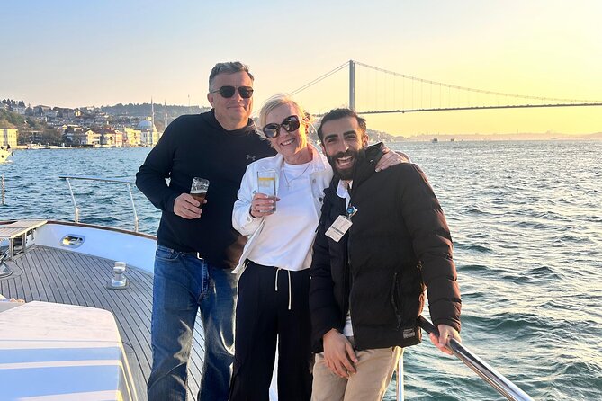 Istanbul Sunset Yacht Cruise on the Bosphorus with Transfers - On Board: Small Group, Deck Time, and Snacks That Actually Help
