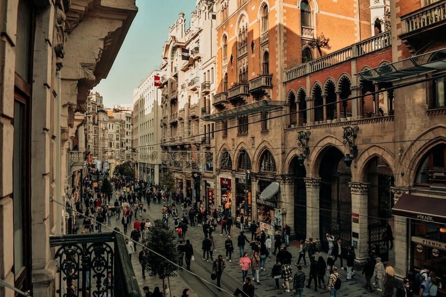 Istanbul: Taksim District Half-Day Walking Tour - Istiklal Street architecture and the consulate corridor