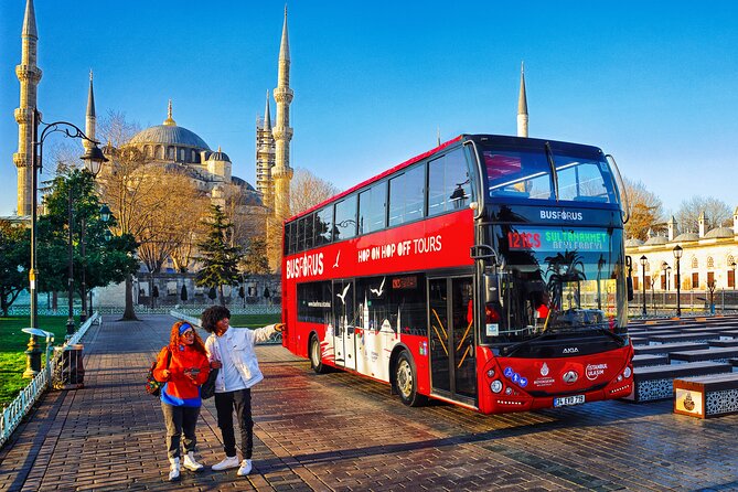 Istanbul Top Attractions sightseeing Hop-on Hop-Off Bus - Stop 2: Eminönü for Spice Bazaar Chaos and Bazaar Geometry