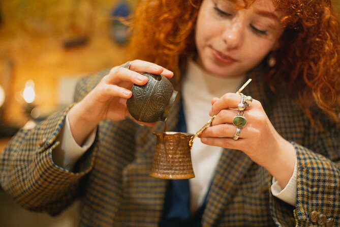 Istanbul Turkish Coffee Making & Fortune Telling Workshop - Tea, Turkish Delight, and the Built-In Pause