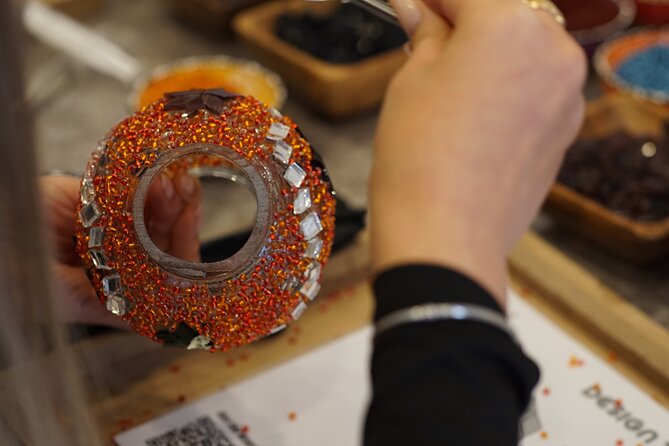 Istanbul: Turkish Mosaic Lamp Workshop in Galata – All Included - The real Istanbul break: tea, Turkish delight, and a calm atelier